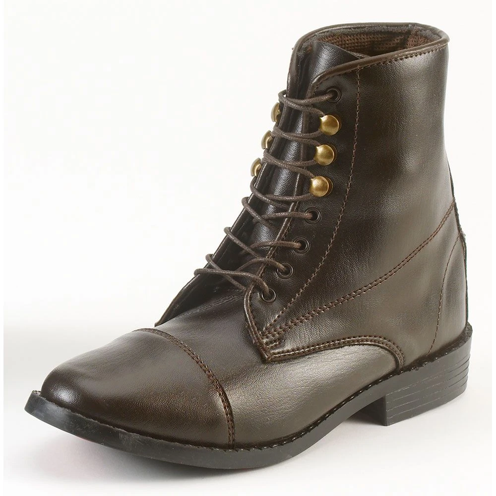 Equi-Star Ladies Synthetic Lace Paddock Boots 3 Equi-Star Ladies Synthetic Lace Paddock Boots