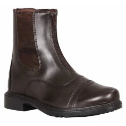 Tuff Rider Ladies Starter Zip Paddock Boot -Equestrian Supplies 204317 mocha 30