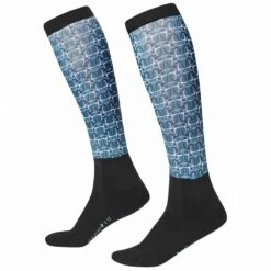 Kerrits Dual Zone Boot Socks -Equestrian Supplies 30440 PeacockIronBouquet