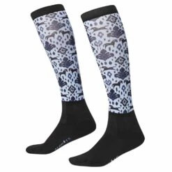 Kerrits Kids Dual Zone Boot Socks -Equestrian Supplies 30456inkpainted 1