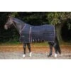 Rambo Optimo Stable Blanket 400g - Black/Tan/Orange/Black -Equestrian Supplies 306614 800 800