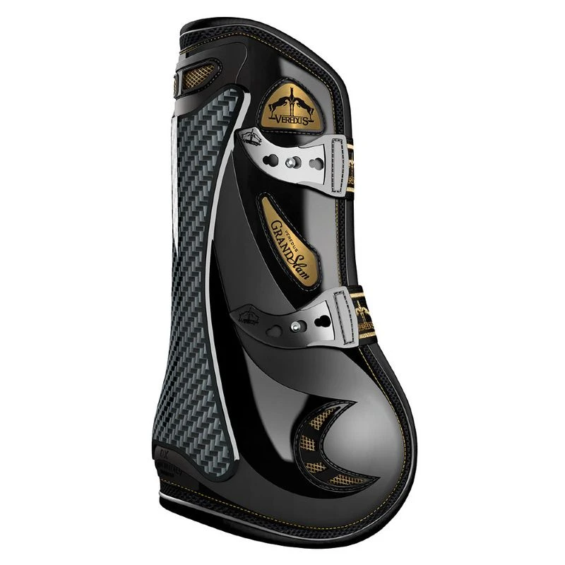 Veredus GrandSlam Vento CARBGel Front Boots - Black/Gold 3 Veredus GrandSlam Vento CARBGel Front Boots - Black/Gold