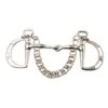 JP Korsteel Stainless Steel Jointed Slotted Ring Kimblewick Bit -Equestrian Supplies 321793 800 800