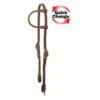 Western Rawhide Quick Change One Ear Headstall - Oiled Harness Leather -Equestrian Supplies 360336 800 800