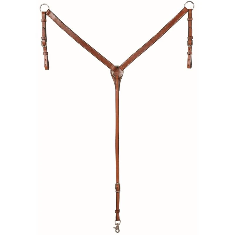Western Rawhide Country Legend Basic Breastcollar - Chestnut 3 Western Rawhide Country Legend Basic Breastcollar - Chestnut