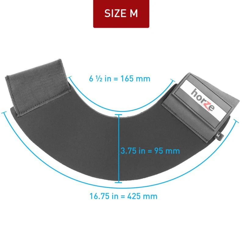 Horze Pro Bell Boots - Blue 4 Horze Pro Bell Boots - Blue - Image 2