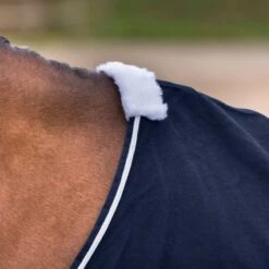 Horze Millau Wool Blanket - Dark Blue -Equestrian Supplies 387324 800 800