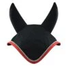 Woof Wear Ergonomic Ear Net - Black/Royal Red 1 Woof Wear Ergonomic Ear Net - Black/Royal Red -Equestrian Supplies 389077 800 800