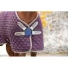 Amigo Disc Front Stable Blanket Plus Medium - Fig/Navy/Tan -Equestrian Supplies 401178 800 800