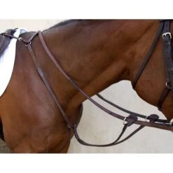 Nunn Finer Bellissimo Hunting Breastplate With Elastic - Havana