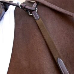 Nunn Finer Bellissimo Hunting Breastplate With Elastic - Havana -Equestrian Supplies 401878 800 800