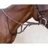 Nunn Finer Running Martingale With Elastic - Black/Zinc -Equestrian Supplies 402831 800 800