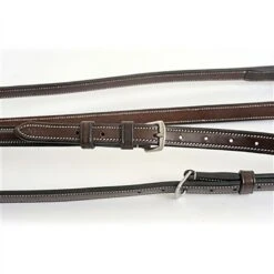 Nunn Finer Venice Standing Martingale - Havana/Zinc -Equestrian Supplies 404854 800 800