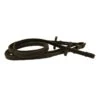 Rambo Micklem Rubber Reins - Black 1 Rambo Micklem Rubber Reins - Black -Equestrian Supplies 408712 800 800