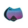 Weatherbeeta Prime Ombre Jump Shaped Saddle Pad - Midnight Aurora