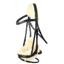 Horze Rome Snaffle Bridle - Black