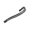 Shires Aviemore Large Diamante Browband - Black/Clear -Equestrian Supplies 419770 800 800