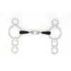 Centaur French Link 3-Ring Gag - Stainless Steel 2 Centaur French Link 3-Ring Gag - Stainless Steel -Equestrian Supplies 430675 800 800