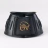 Ovation Professional Ribbed Hook And Loop Bell Boot - Black -Equestrian Supplies 433155 800 800
