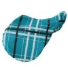 Pessoa Alpine 1200D Saddle Cover - Juniper/Clay Plaid -Equestrian Supplies 433799 800 800