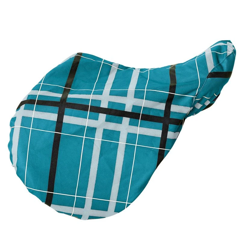 Pessoa Alpine 1200D Saddle Cover - Juniper/Clay Plaid 3 Pessoa Alpine 1200D Saddle Cover - Juniper/Clay Plaid