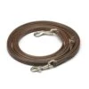 Ovation Breastplate Snap Draw Reins - Dark Brown -Equestrian Supplies 434150 800 800
