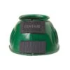 Centaur PVC Ribbed Double Hook And Loop Bell Boots - Dark Green -Equestrian Supplies 437626 800 800