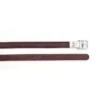 Pessoa Covered Leather Clasp End Leathers - Dark Brown -Equestrian Supplies 437681 800 800