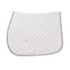 Ovation Coolmax Piped All Purpose Pad - White/Black -Equestrian Supplies 437822 800 800