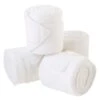 Roma Thick Polo Bandages 4 Pack - White -Equestrian Supplies 442328 800 800