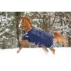Rambo Original Turnout W/Leg Arches 200g - Navy/Silver -Equestrian Supplies 446672 800 800