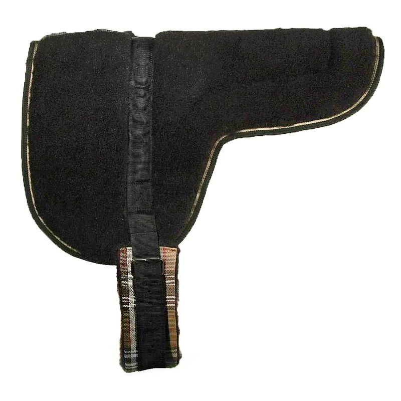 Kensington Fleece Bareback Pad - Deluxe Black 3 Kensington Fleece Bareback Pad - Deluxe Black