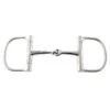 Korsteel Stainless Steel Barrel Dee Ring Snaffle Bit -Equestrian Supplies 451728 800 800