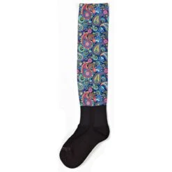 Ovation Performerz Boot Sock -Equestrian Supplies 470933 C1916 Rainbow Paisley