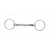 Shires Loose Ring W/Roller - Blue Sweet Iron -Equestrian Supplies 471392 800 800