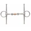 Shires Full Cheek Copper Peanut Snaffle Bit -Equestrian Supplies 471410 800 800