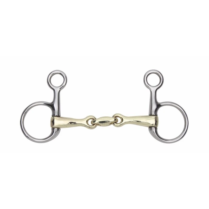 Shires Hanging Cheek W/Lozenge - Brass Alloy 3 Shires Hanging Cheek W/Lozenge - Brass Alloy
