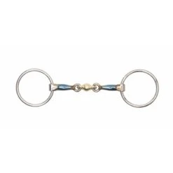 Shires Blue Sweet Iron Lozenge Loose Ring Bit
