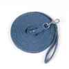 Centaur Cushion Padded Lunge Line - Lt. Blue/Black -Equestrian Supplies 483219 800 800