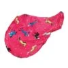 Centaur Pony Print Saddle Cover - Berry Pony Print -Equestrian Supplies 484925 800 800