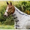 Rambo Protector Neck Cover - Silver/Navy/White/Beige -Equestrian Supplies 484998 800 800