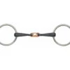 Shires Copper Lozenge Sweet Iron Snaffle Bit