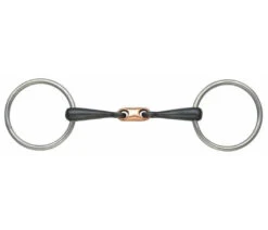 Shires Copper Lozenge Sweet Iron Snaffle Bit