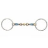 Shires Blue Sweet Iron Loose Ring With Lozenge Bit -Equestrian Supplies 5213 2
