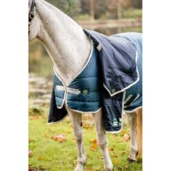 Horseware Eco Liner 200g - Teal Eco Print/Grey 9 Horseware Eco Liner 200g - Teal Eco Print/Grey -Equestrian Supplies 556338 800 800