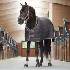 Horze Glasgow Stable Blanket 200g - Blackened Pearl 7 Horze Glasgow Stable Blanket 200g - Blackened Pearl -Equestrian Supplies 583668 800 800