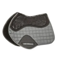Weatherbeeta Ultra Grip Jump Saddle Pad - Grey