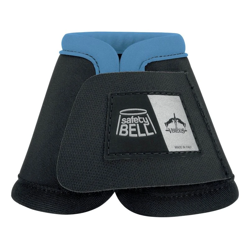Veredus Safety Bell Light Boot Colors - Black/Light Blue 3 Veredus Safety Bell Light Boot Colors - Black/Light Blue