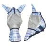 Pessoa Plaid Fly Mask - Sapphire Plaid 1 Pessoa Plaid Fly Mask - Sapphire Plaid -Equestrian Supplies 620827 800 800