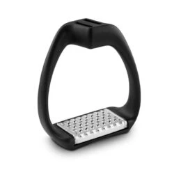 Royal Rider Evo 80 Stirrups - Black/Stainless Steel Pad